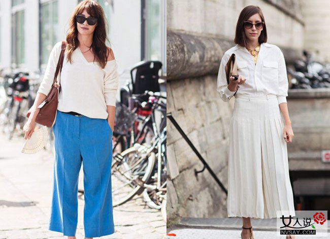 阔腿裤搭配什么上衣 达人支招教你穿出强大气场秒杀路人甲