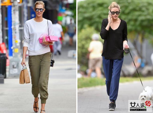 运动裤搭配什么上衣 分享最IN穿法让你玩转运动风