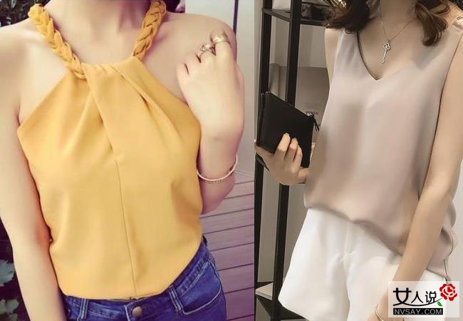 吊带背心搭配图片 教你各种时髦穿法打造百变造型