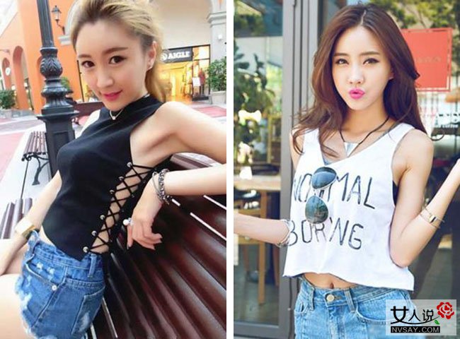 吊带背心搭配图片 教你各种时髦穿法打造百变造型