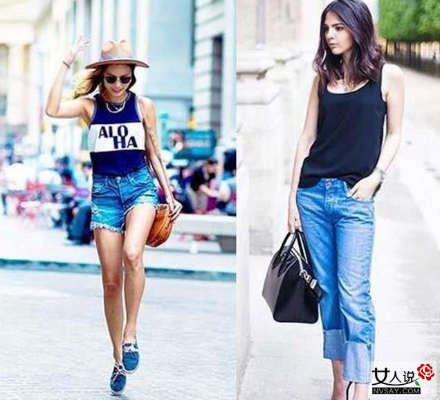 吊带背心搭配图片 教你各种时髦穿法打造百变造型