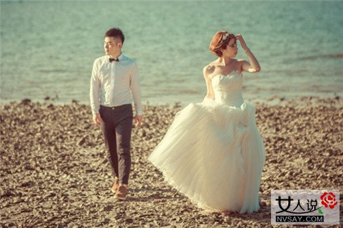 海边时尚婚纱照 教你拍出个性又唯美的大片范儿