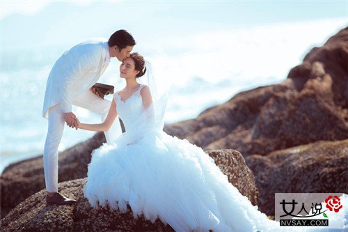 海边时尚婚纱照 教你拍出个性又唯美的大片范儿