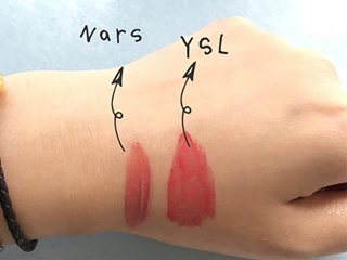 nars口红试色效果图 NARS2017最新口红试色