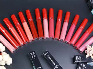 阿玛尼红管试色 6种曝款色哪支会成为你的挚爱