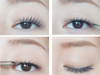 假睫毛怎么贴自然 8个步骤把假睫毛贴的天衣无缝