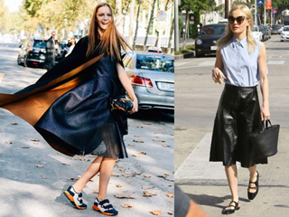 春天裙子搭配法则 仙女范裙子穿出明星范