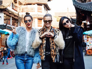 2017秀场内外街拍合集 奚梦瑶刘雯街拍风尚谁与争锋