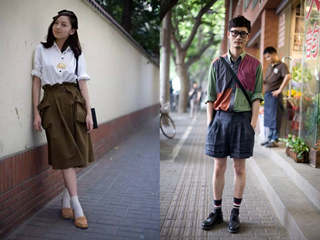 2017最新上海街拍美女照片 细扒上海潮人街拍