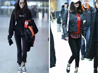 渔网袜搭配什么鞋子 爱豆审美你我也能轻松hold住