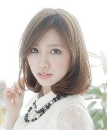 你想要的齐肩发型照片，这里全部都有！