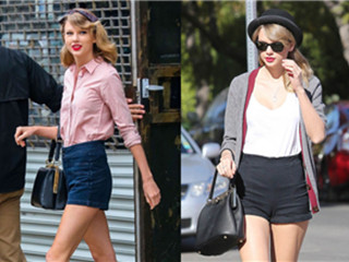 泰勒斯威夫特最新街拍 领略Tay时尚个性穿搭