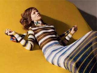 针织裙显胖吗 一条秋冬针织裙穿出又瘦又美风格