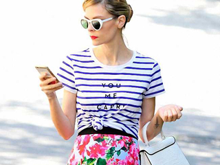 街拍潮人演绎半身长裙穿搭术 让你分分钟从人群中脱颖而出