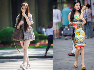 2016上海美女街拍 时髦大气不学就真的OUT了！