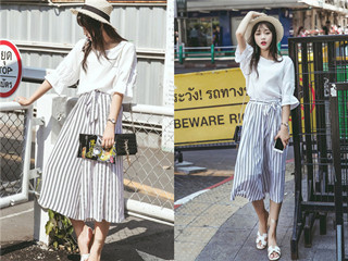 阔腿裤如何搭配上衣 小心搭配不好会变成“奶奶同款”