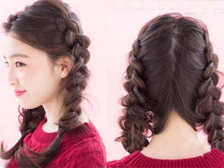 双尾辫怎样扎才好看 3个小技巧让双马尾减龄满分