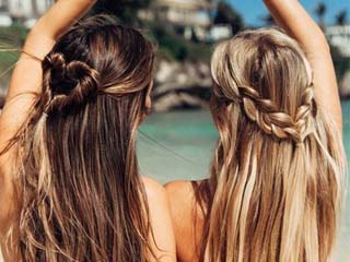 2017夏日编发发型 沙滩中独一无二夏日编发风情