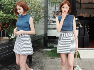 a字裙搭配什么上衣 夏季凹造型有这些就够了！