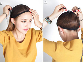 假发怎么带简单好看 5个戴假发步骤牢固不易掉