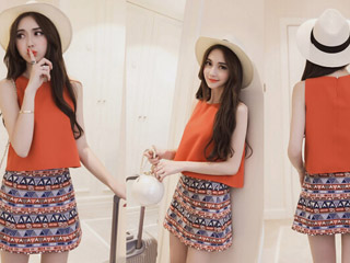 短裙搭配什么上衣 分享最IN穿搭技巧让你美丽了一整夏