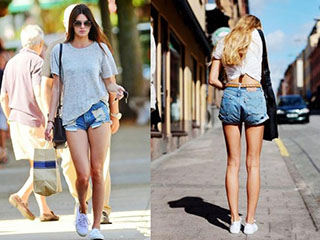 热裤怎么搭配 潮妞示范让你成为这个夏季的主角