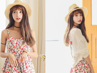 吊带连衣裙怎么搭配 跟潮妞学既清爽又时髦