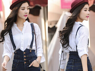 牛仔背带裤怎么搭配才显时尚 教你简单塑造最IN造型