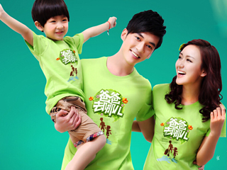 2016最受欢迎的夏装亲子装T恤 简单大方倍显温馨