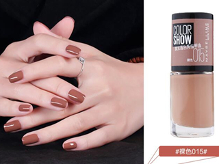 美宝莲指甲油怎么样 18款流行试色轻松换花样