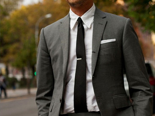 领带夹使用方法 成功男人必学！一秒看懂