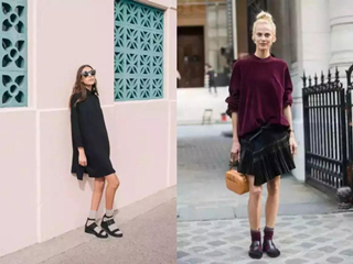 凉鞋与袜子的完美搭配 不甘平凡脱颖而出的时尚tips