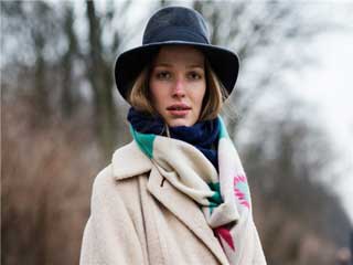 围巾的各种围法 围巾搭配大全